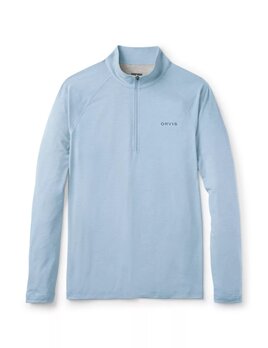 ORVIS DriCast Quarter Zip - Coastal Blue