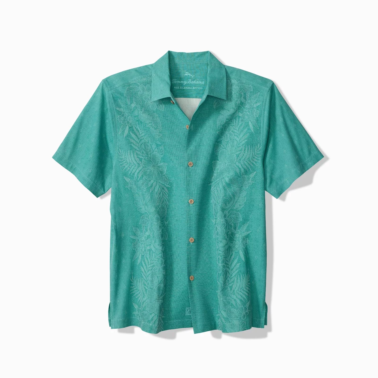 TOMMY BAHAMA Tommy Bahama Kona Luxe Border Camp Shirt