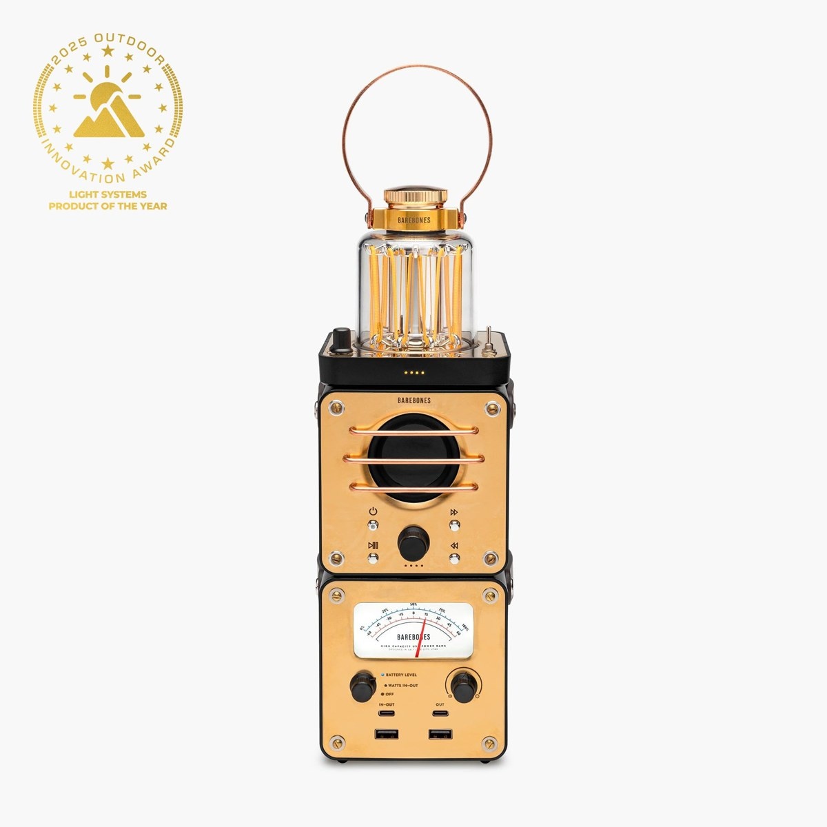 Barebones Block Tower System Lantern, Power Station and Speaker