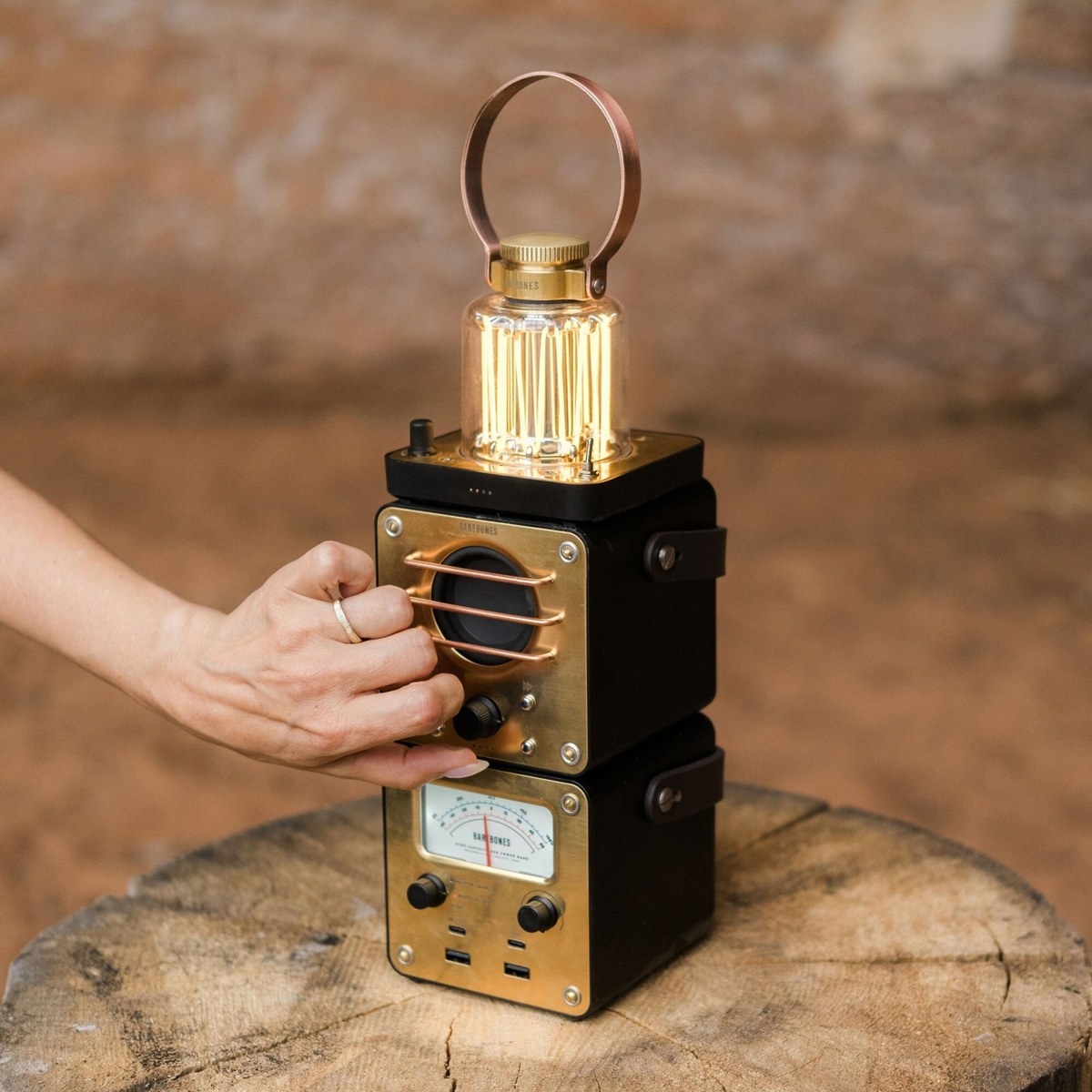 Barebones Block Tower System Lantern, Power Station and Speaker
