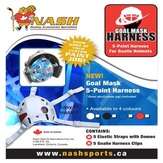 Nash Goal Mask Harness 5-point