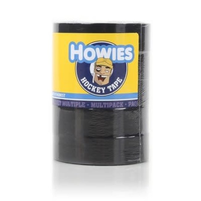Howies Howies 5 Pack Black Tape 1"x20 yd