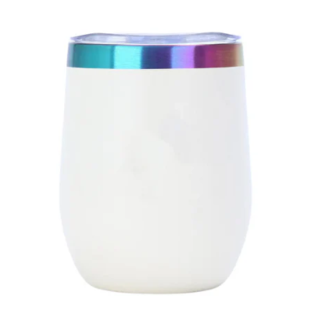 Rainbow Wine Tumbler 20oz