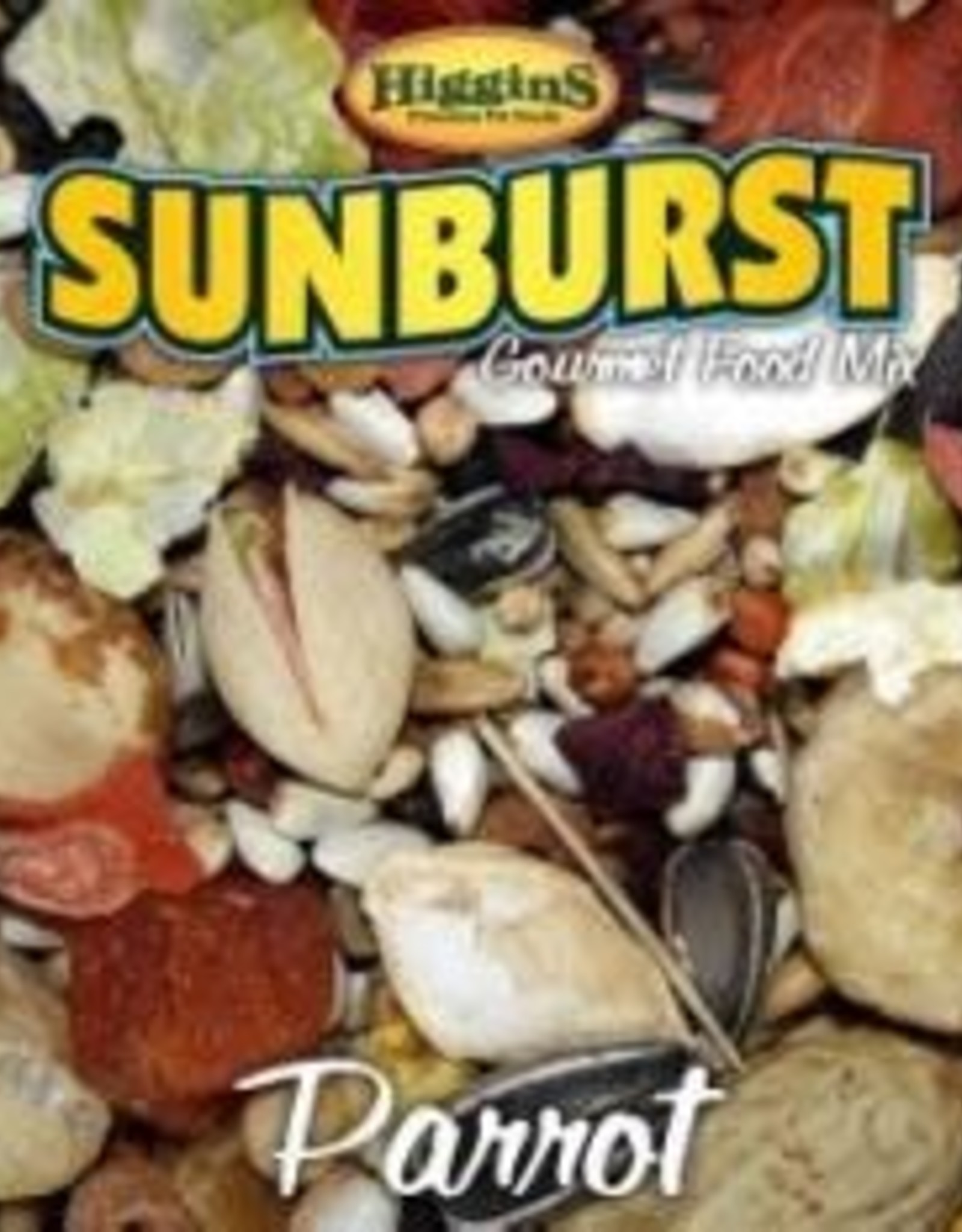 HIGGINS PREMIUM PET FOODS BIN #117- HIGGINS- SUNBURST- 5X5X5- PARROT- PER  LB