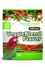 ZUPREEM BIN #44- ZUPREEM- VEGGIE BLEND- PELLETED DIET- 6X6X6- PARROT/CONURE- PER LB