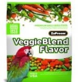 ZUPREEM BIN #44- ZUPREEM- VEGGIE BLEND- PELLETED DIET- 6X6X6- PARROT/CONURE- PER LB