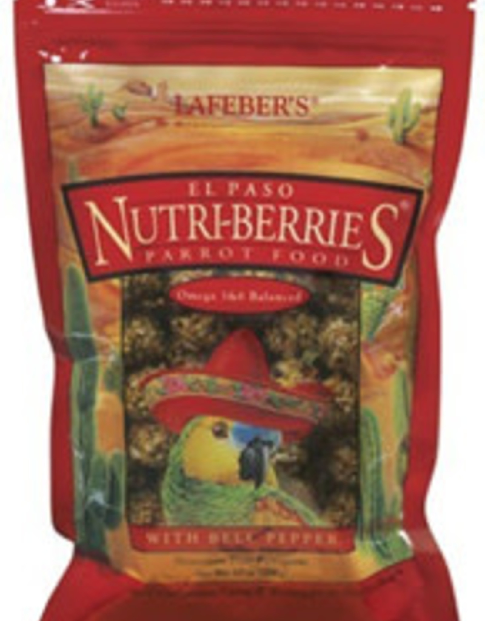 LAFEBER'S LAFEBER'S- NUTRI-BERRIES- PELLETED DIET/TREAT- 8.25X8.25X6- 10 OZ- PARROT- EL PASO