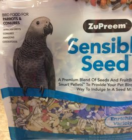 ZUPREEM ZUPREEM- SENSIBLE SEED- PELLET/SEED MIX- 8X6X3- 2 LB - PARROT/CONURE