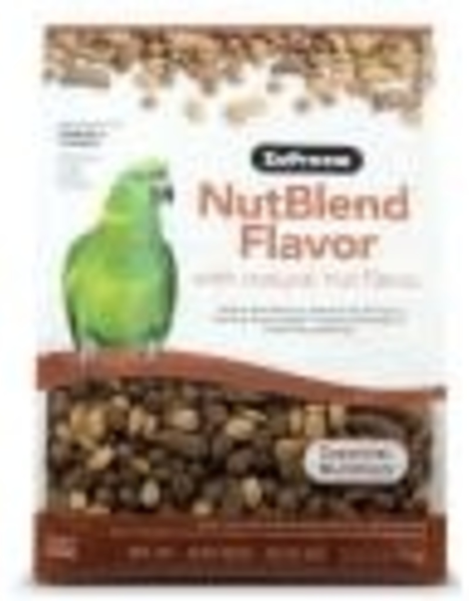 ZUPREEM ZUPREEM- NUT BLEND- PELLETED DIET- 10X4X14- 3.25 LB- PARROT/CONURE