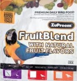 ZUPREEM BIN #33- ZUPREEM- FRUIT BLEND- PELLETED DIET- 30X18X6- 17.5 LB- MEDIUM