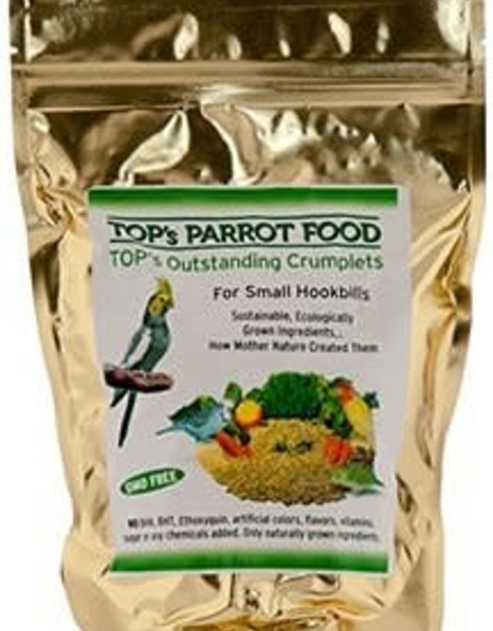 top's parrot food