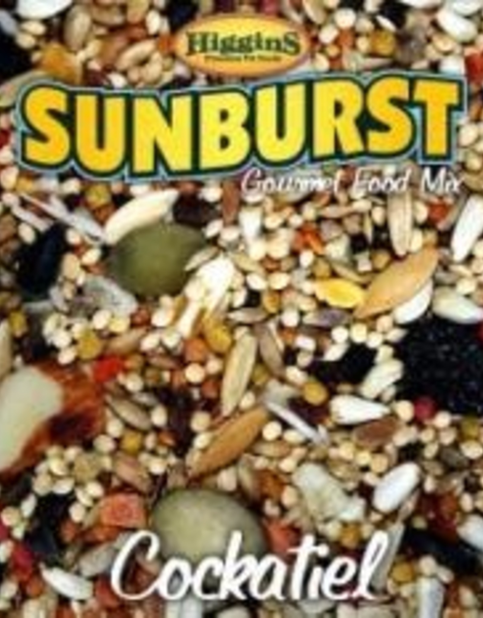HIGGINS PREMIUM PET FOODS BIN #111- HIGGINS- SUNBURST- 18X5X34- COCKATIEL- 25 LB BAG