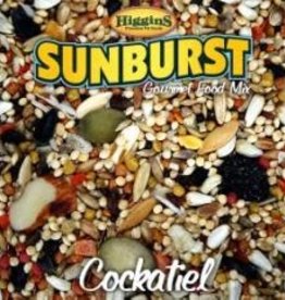 HIGGINS PREMIUM PET FOODS BIN #111- HIGGINS- SUNBURST- 18X5X34- COCKATIEL- 25 LB BAG