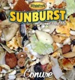 HIGGINS PREMIUM PET FOODS BIN #113- HIGGINS- SUNBURST- 18X5X34- CONURE- 25 LB BAG