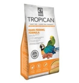 HARI HARI- BB2259- TROPICAN- HAND FEEDING FORMULA-5X4X7- FOR BABY BIRDS- 14 OZ