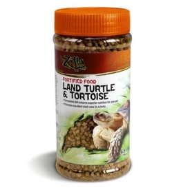 ZILLA PET PRODUCTS ZILLA- FORTIFIED- PELLETED DIET- LAND TURTLE AND TORTOISE- 3X3X6- 6.5 OZ