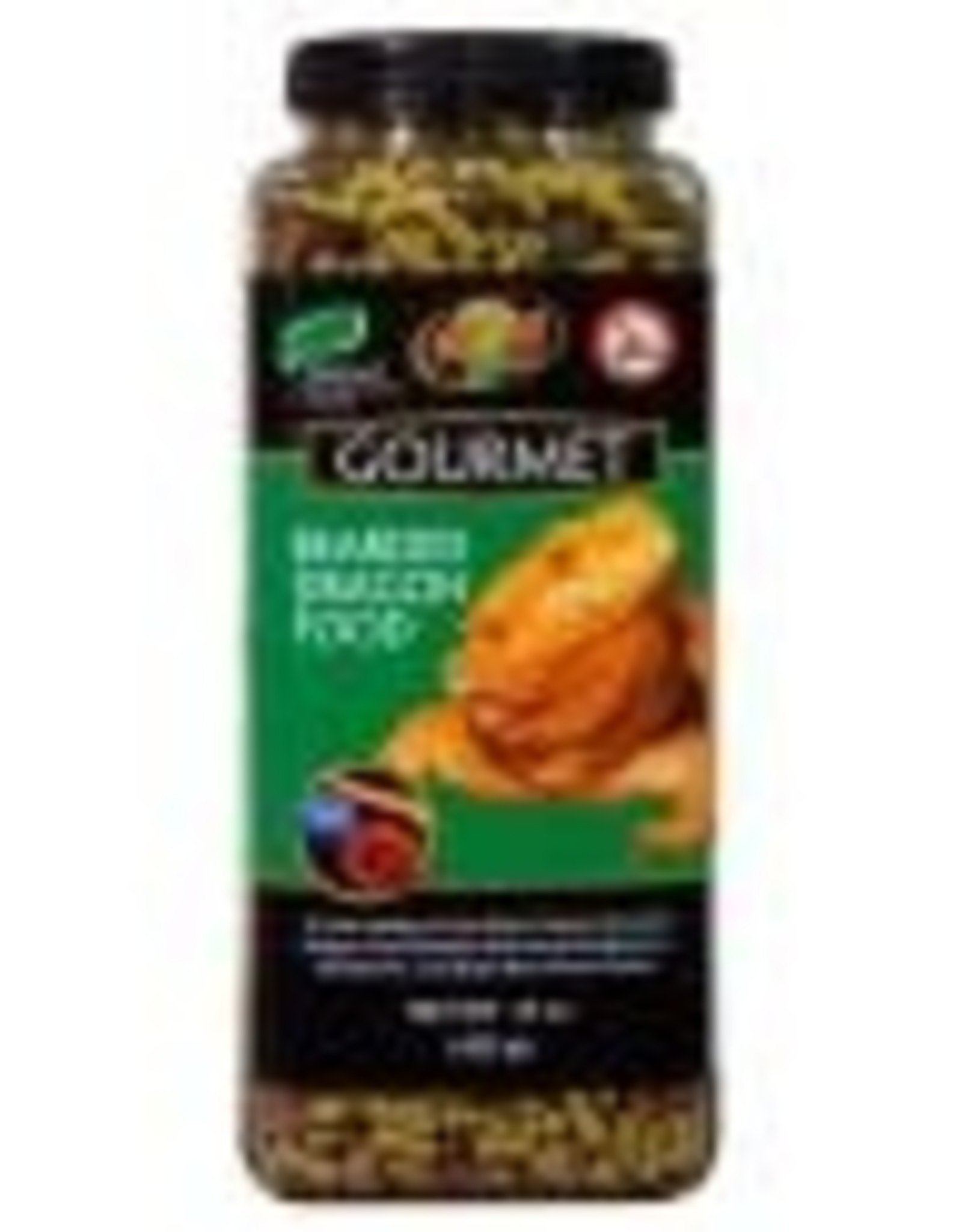 ZOO MED LABORATORIES, INC. ZOO MED- ZM-104- GOURMET- BEARDED DRAGON FOOD- 3X3X8- 15 OZ