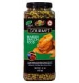 ZOO MED LABORATORIES, INC. ZOO MED- ZM-104- GOURMET- BEARDED DRAGON FOOD- 3X3X8- 15 OZ