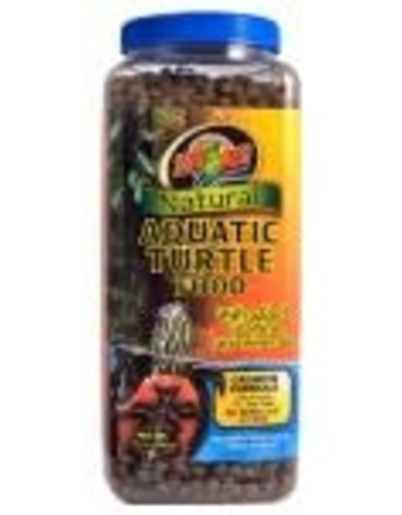 ZOO MED LABORATORIES, INC. ZOO MED- ZM-52- NATURAL- AQUATIC TURTLE FOOD- GROWTH FORMULA- 4X4X8- 13 OZ