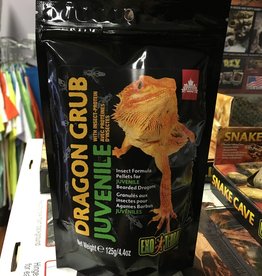 EXO TERRA EXO TERRA- PT3265- DRAGON GRUB- PELLETS- BEARDED DRAGON- 6X4X2- JUVENILE- 4.4 OZ