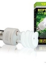 EXO TERRA PT2186- COMPACT- FULL SPECTRUM- BULB- 3X3X4- UVB100- TROPICAL- OPTIMAL- 13W