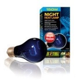 EXO TERRA PT2059- NIGHT HEAT- MOONLIGHT- LAMP/BULB- BLUE GLASS- 3X3X5-150W