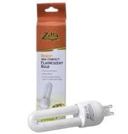 ZILLA PET PRODUCTS ZILLA- COMPACT FLORESCENT BULB- 5.63X1.38X1.38- 6W- MINI- DESERT