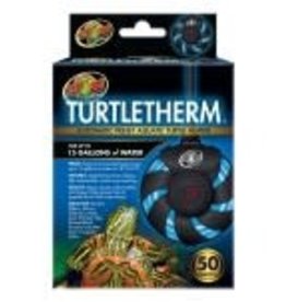 ZOO MED LABORATORIES, INC. ZOO MED- TH-50- TURTLETHERM- AQUATIC TURTLE HEATER- PRESET- 50W- 7.5X5X2