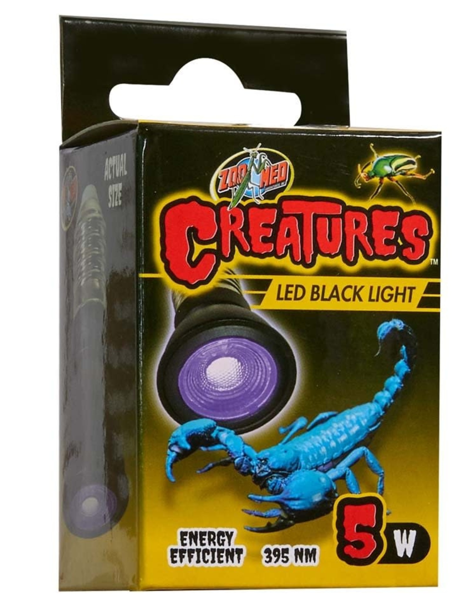 ZOO MED LABORATORIES, INC. ZOO MED- CT-BL- CREATURES- BLACK LIGHT- 3X3X3- 5W