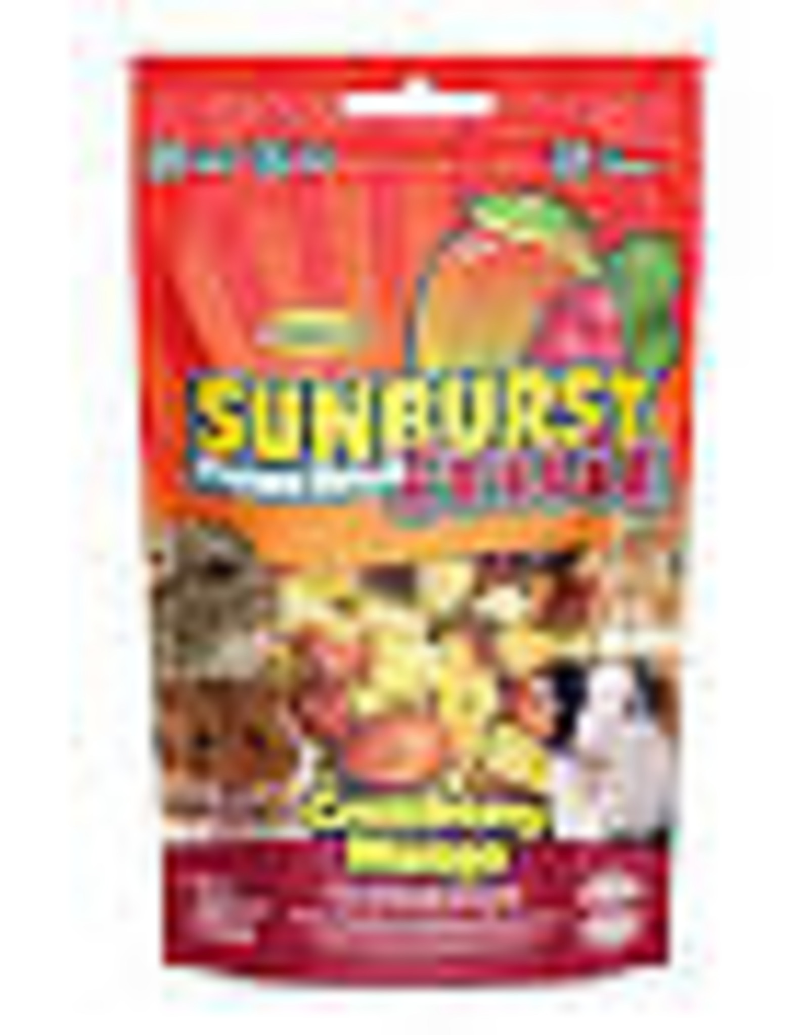 HIGGINS PREMIUM PET FOODS HIGGINS- SUNBURST- 6X4X2- FREEZE DRIED FRUIT- CRANBERRY/MANGO- SMALL ANIMAL TREAT- .5 OZ
