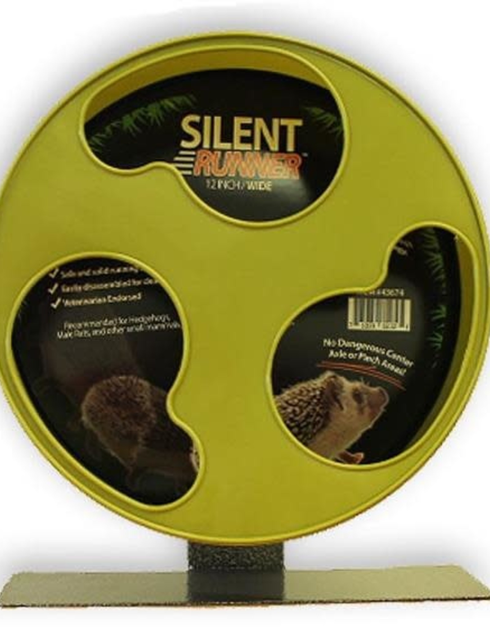 EXOTIC NUTRITION EXOTIC NUTRITION- SILENT RUNNER-  WHEEL-  43674- 12X5X14 INCH-  WIDE GREEN