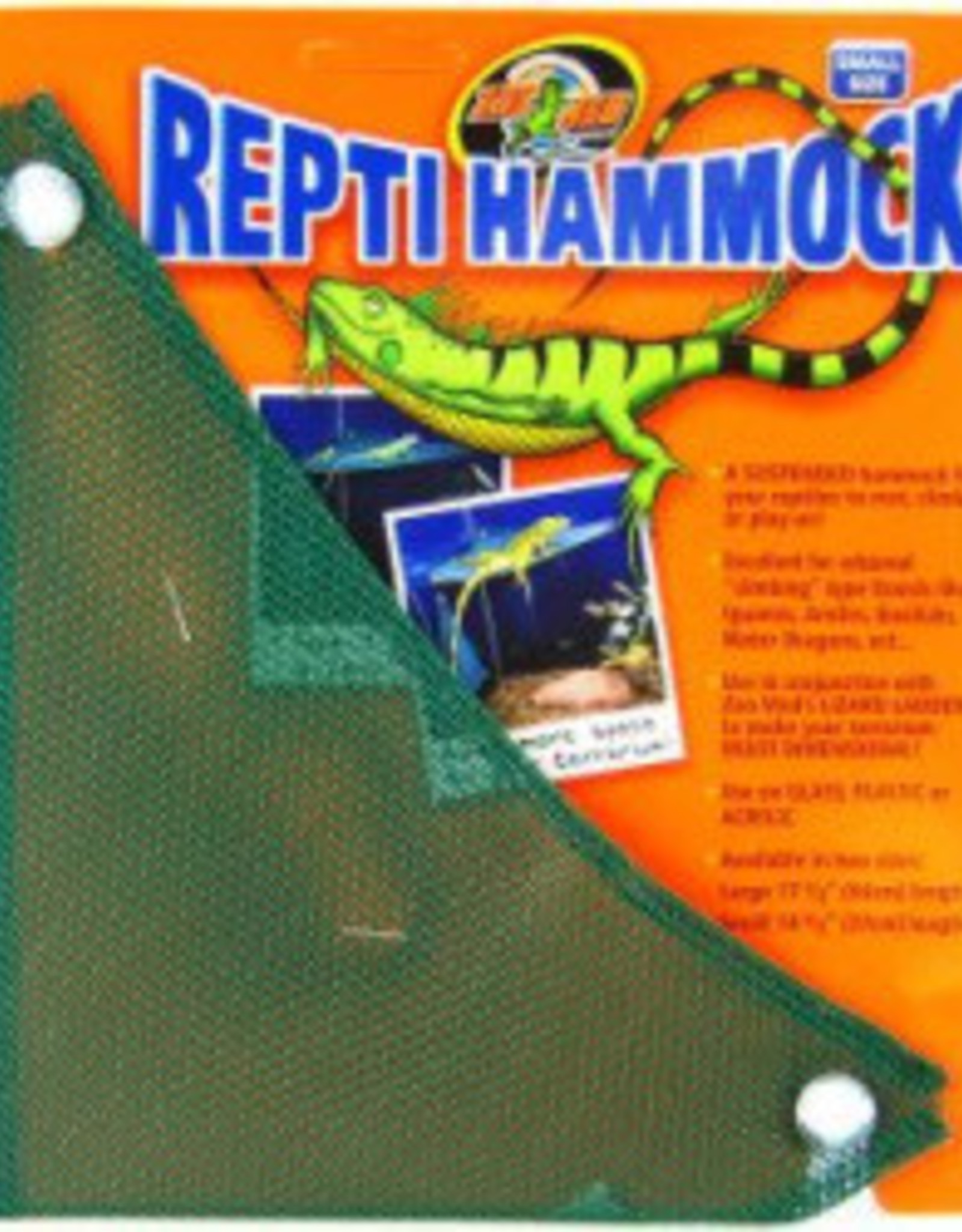 ZOO MED LABORATORIES, INC. ZOO MED- SP-21- REPTI HAMMOCK- 14.2 INCHES- SMALL