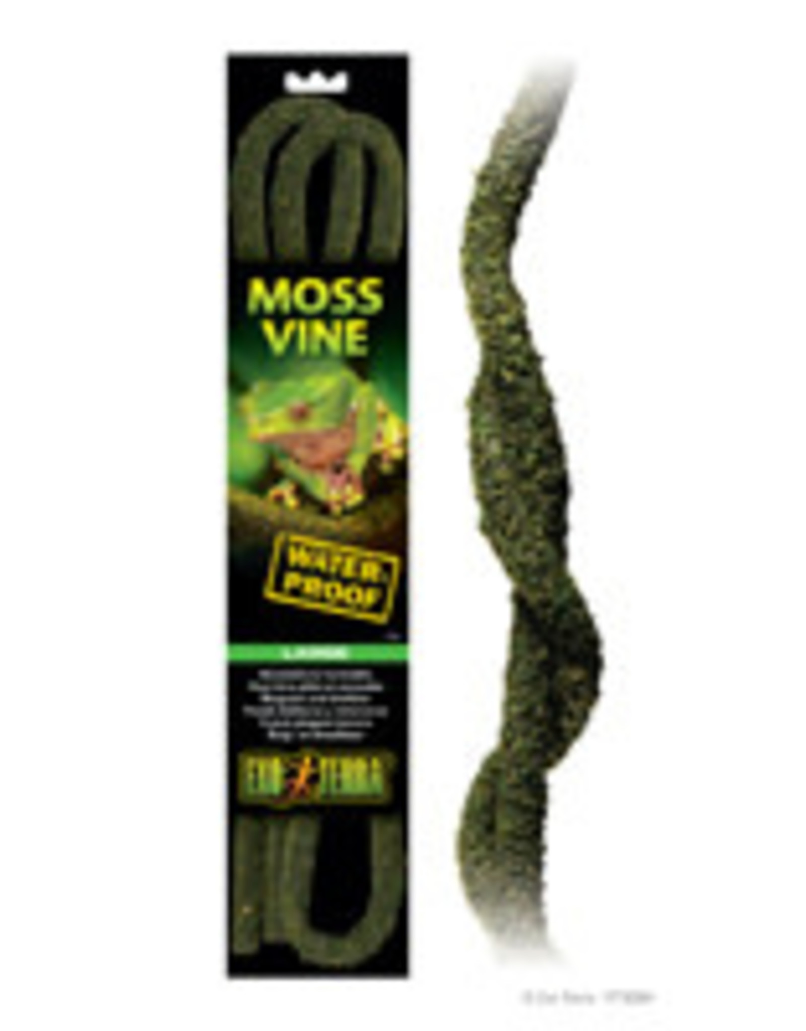 EXO TERRA EXO TERRA- PT3084- TERRARIUM- MOSS VINE- WATERPROOF- BENDABLE- .5X.5X72- LARGE