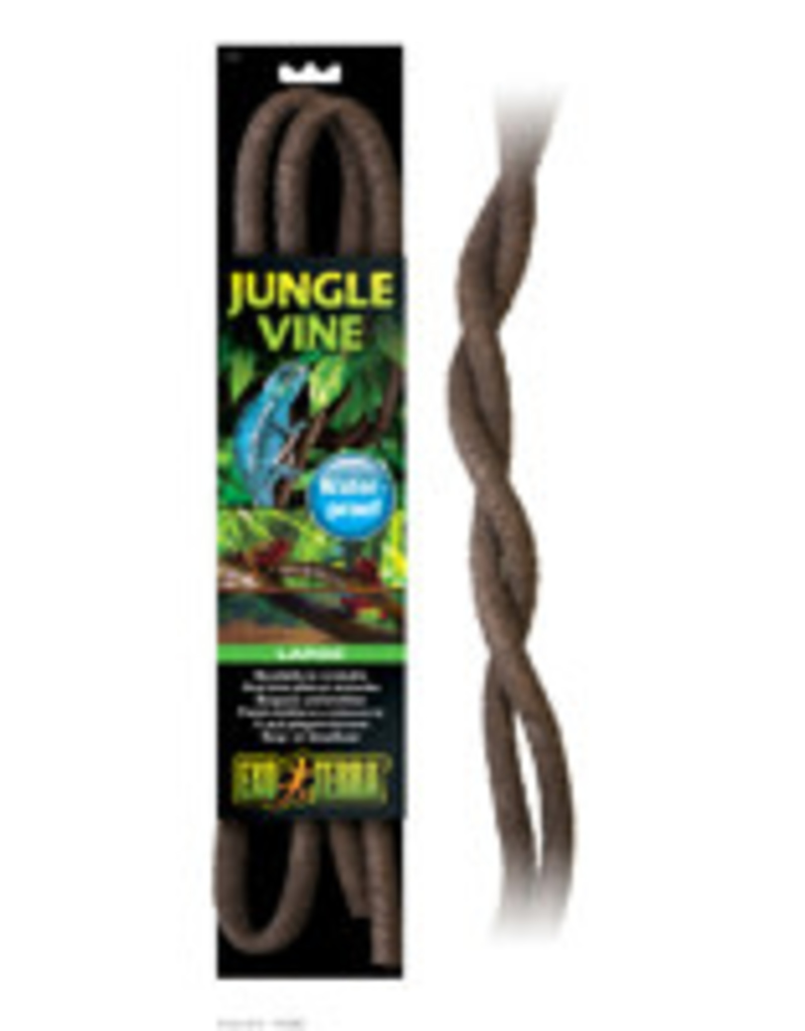 EXO TERRA EXO TERRA- PT3086- TERRARIUM- JUNGLE VINE- WATERPROOF- BENDABLE- .2X.2X72- LARGE