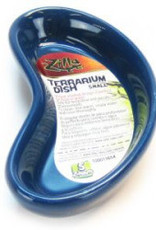 ZILLA PET PRODUCTS ZILLA- LOW TERRARIUM DISH- 4X2.4X1- SMALL- (COLORS VARY)