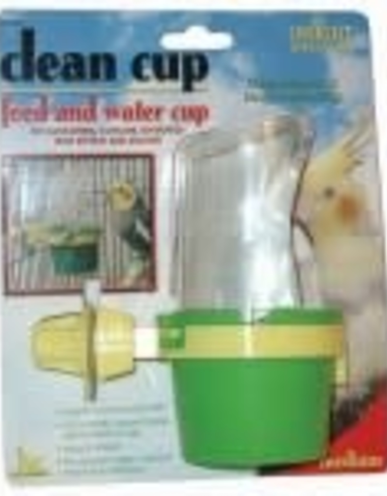 JW Pet jw31309 Clean Cup Bird Feed & Water Cup, Color May Vary - Medium