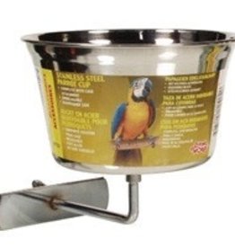 LIVING WORLD LIVING WORLD- 80752 STAINLESS STEEL PARROT CUP 32 OZ