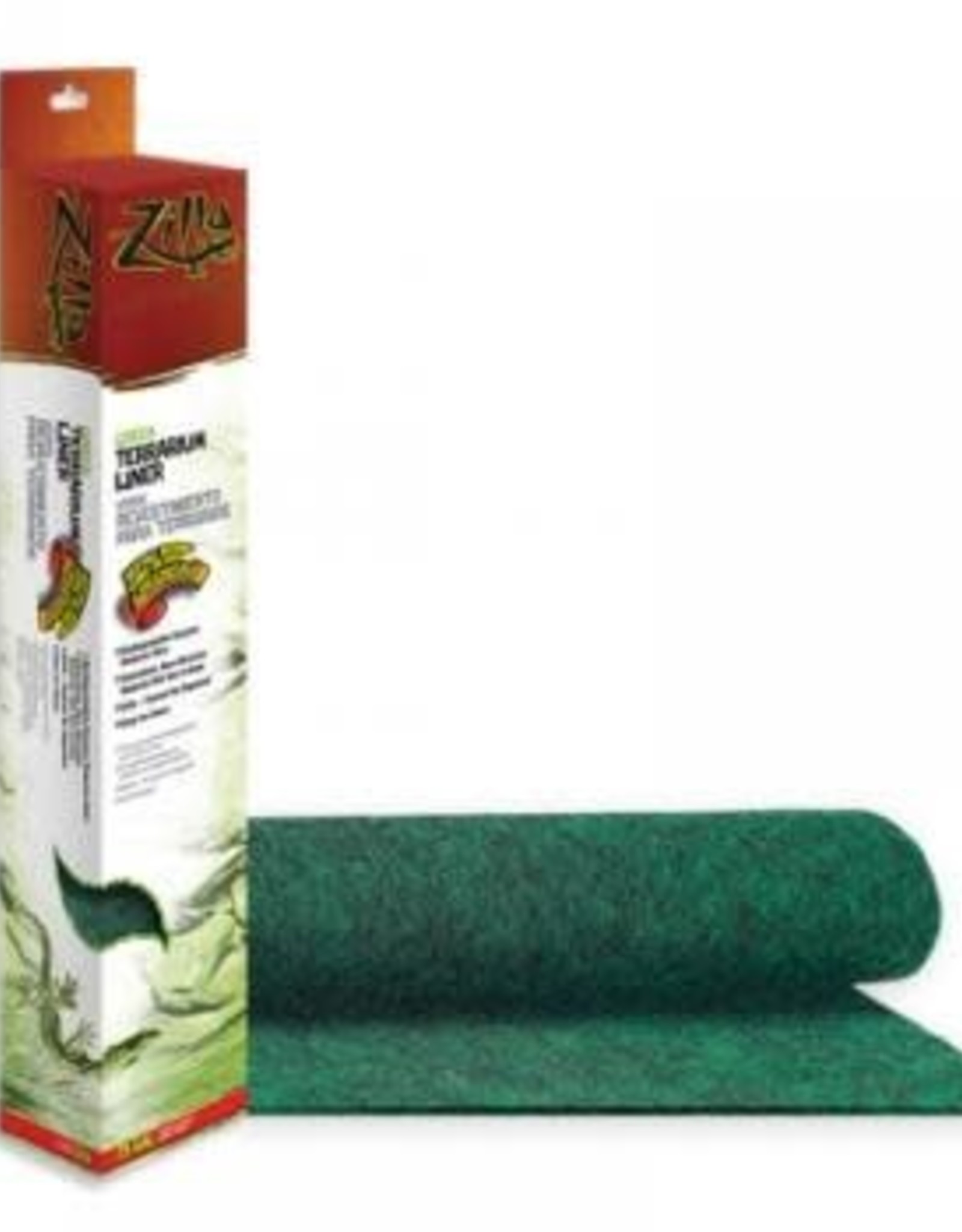 ZILLA PET PRODUCTS ZILLA- TERRARIUM LINER- 2.6X2.6X13.30- 15/20H- GREEN