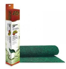 ZILLA PET PRODUCTS ZILLA- TERRARIUM LINER- 2.6X2.6X13.30- 15/20H- GREEN