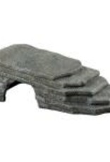 ZILLA PET PRODUCTS ZILLA- TERRARIUM- HERP HOTEL- HIDE AND BASKING RAMP- 13.5X7X4.75- LARGE