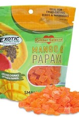 EXOTIC NUTRITION EN1503- TREAT- 4X6X2- MANGO & PAPAYA 4.5 OZ