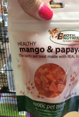 EXOTIC NUTRITION EN1503- TREAT- 4X6X2- MANGO & PAPAYA 4.5 OZ