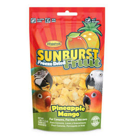 HIGGINS PREMIUM PET FOODS HIGGINS- SUNBURST- 6X4X2- FREEZE DRIED FRUIT- PINEAPPLE/MANGO TREAT- 5 OZ