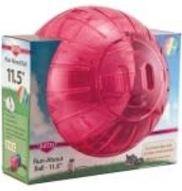 CENTRAL - KAYTEE PRODUCTS SUPER PET- RUN ABOUT BALL- 11.5 DIA- GIANT- RAINBOW