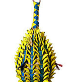 PLANET PLEASURES PP03366- PINEAPPLE FORAGING BASKET TOY 9X3- LARGE