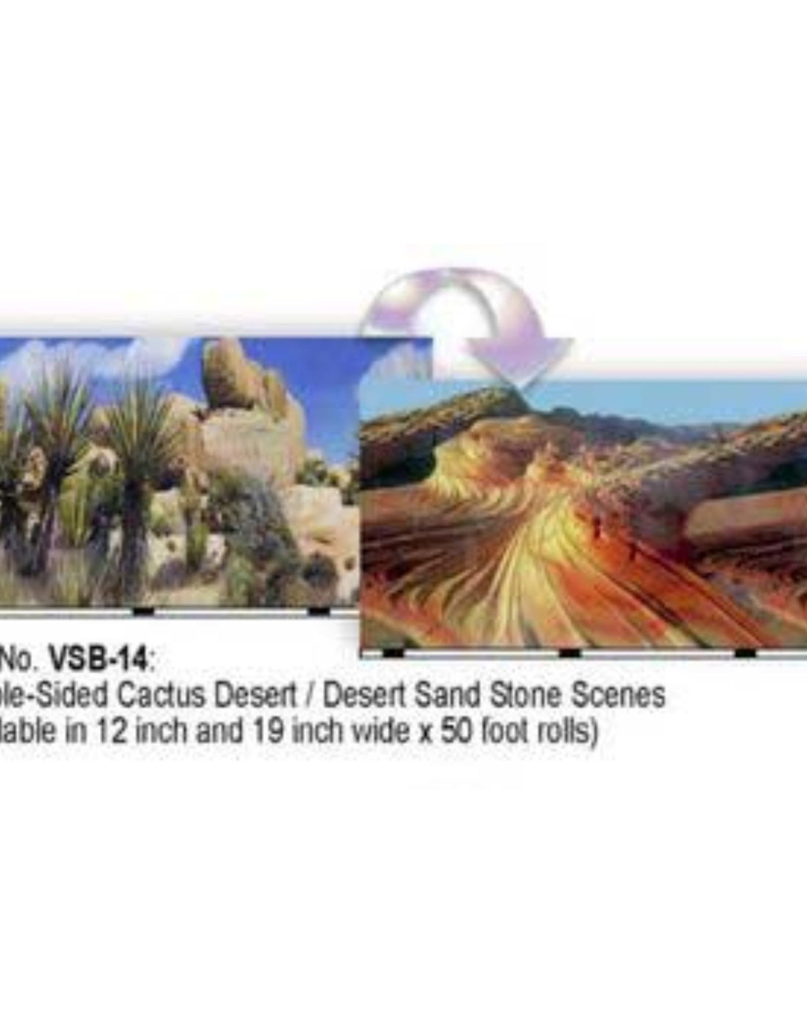 BLUE RIBBON PET PRODUCTS, INC. DESERT BACKGROUND 19"X50- BY THE FOOT