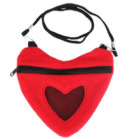 EXOTIC NUTRITION EXOTIC NUTRITION- 807EN- CARRY BONDING POUCH- 6X8X2- WITH WINDOW WITH HEART
