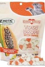 EXOTIC NUTRITION EXOTIC NUTRITION- EN1978- TREAT- 2X4X6- YOGURT DROPS WITH PAPAYA 4.5 OZ