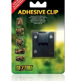 EXO TERRA EXO TERRA- PT2799- REPLACEMENT- ADHESIVE CLIP- (FITS ALL EXO TERRA ELEVATED OR CANOPY PRODUCTS)- 1.5X1.5X1.5