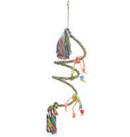 KINGS CAGES INTERNATIONAL, LLC KINGS- KCI 15046- COTTON ROPE- BUNGEE/BOING- 36X6X5/8- EXTRA SMALL